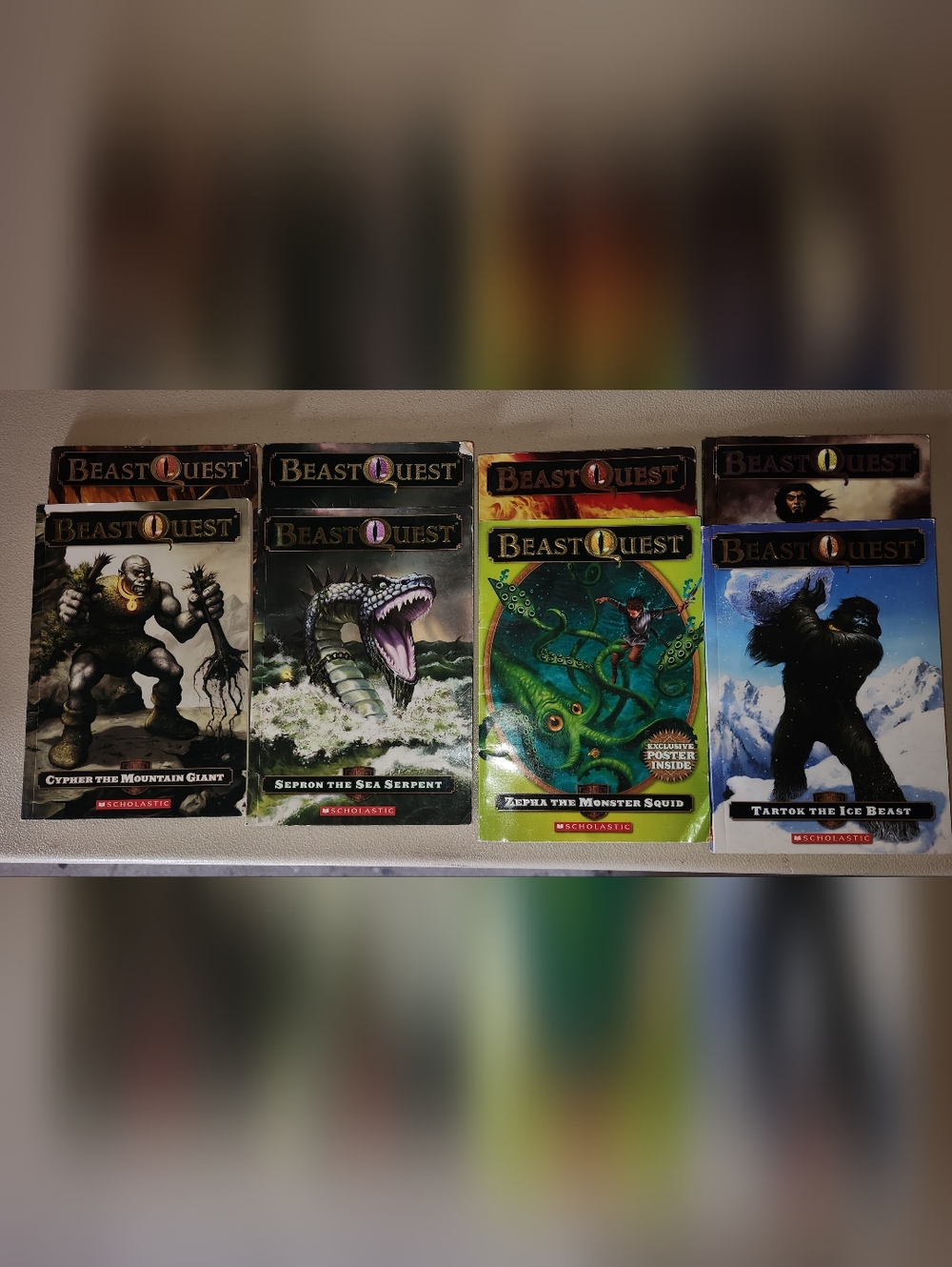 Scholastic Beast Quest Paperback Books